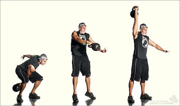 antrenamentul pe intervale balans 180 de grade cu gantera kettlebell