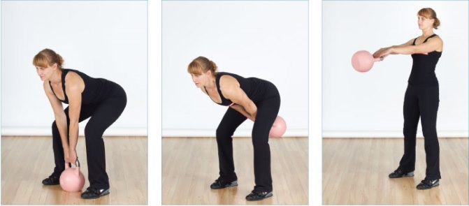 antrenamentul pe intervale balansul ganterei kettlebell